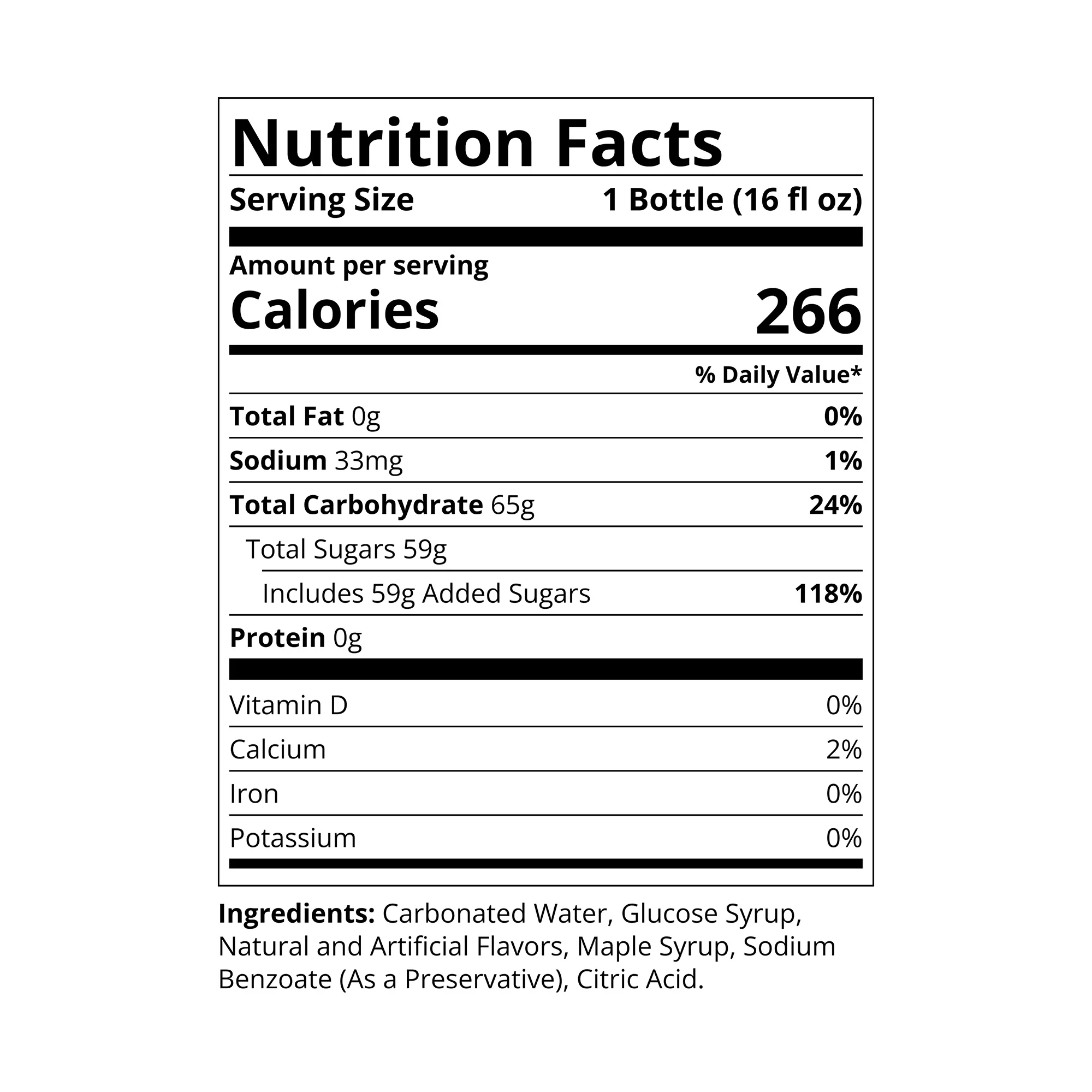 Maple Root Beer Soda - Image 8