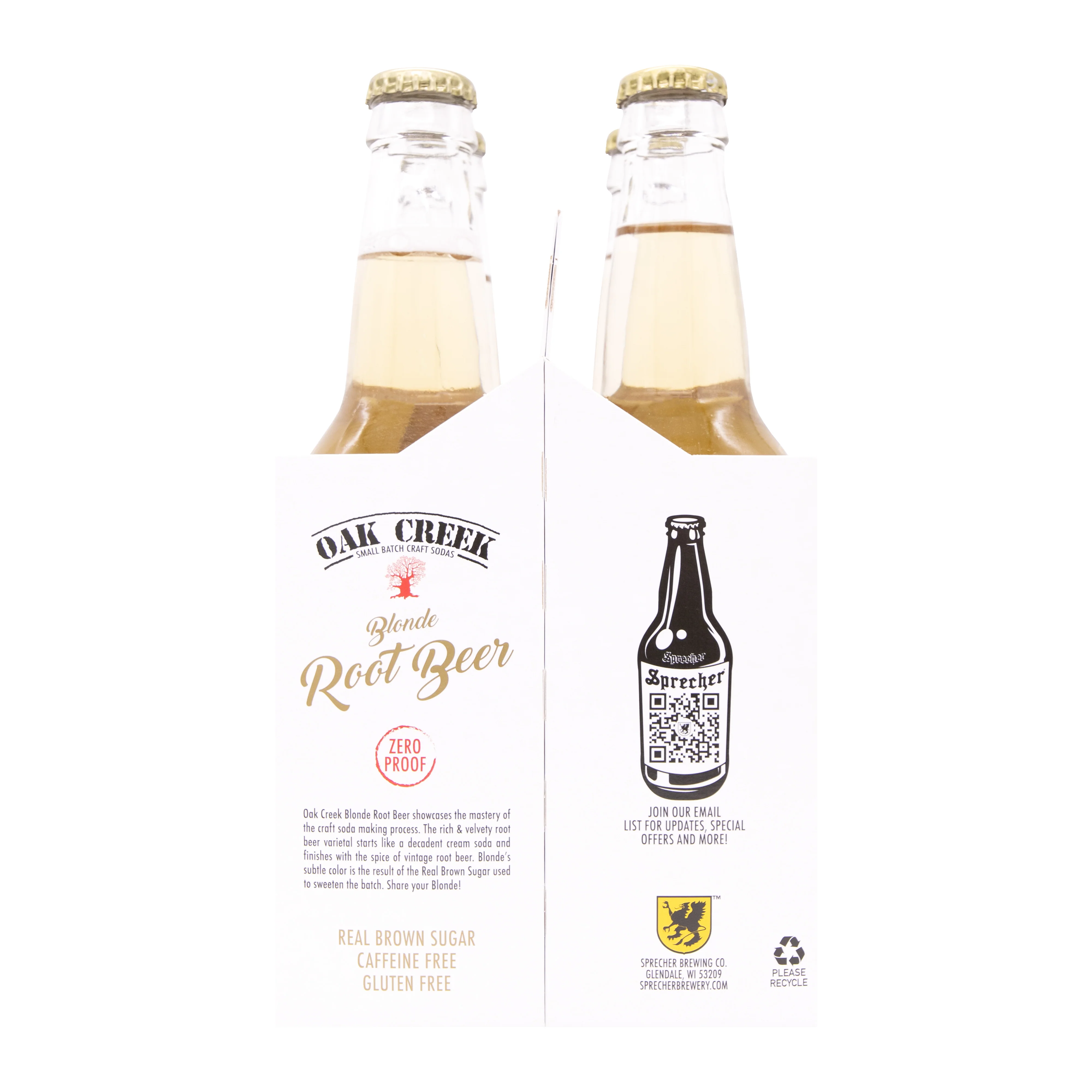 Oak Creek Blonde Root Beer Soda - Image 3