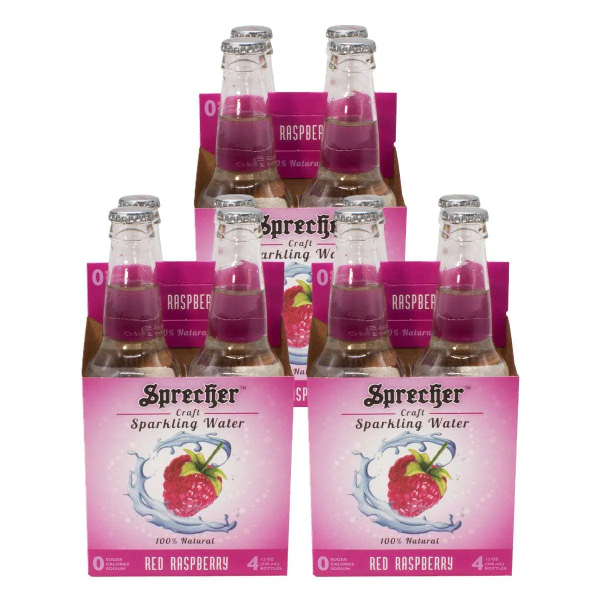 Red Raspberry Sparkling Water - Image 3
