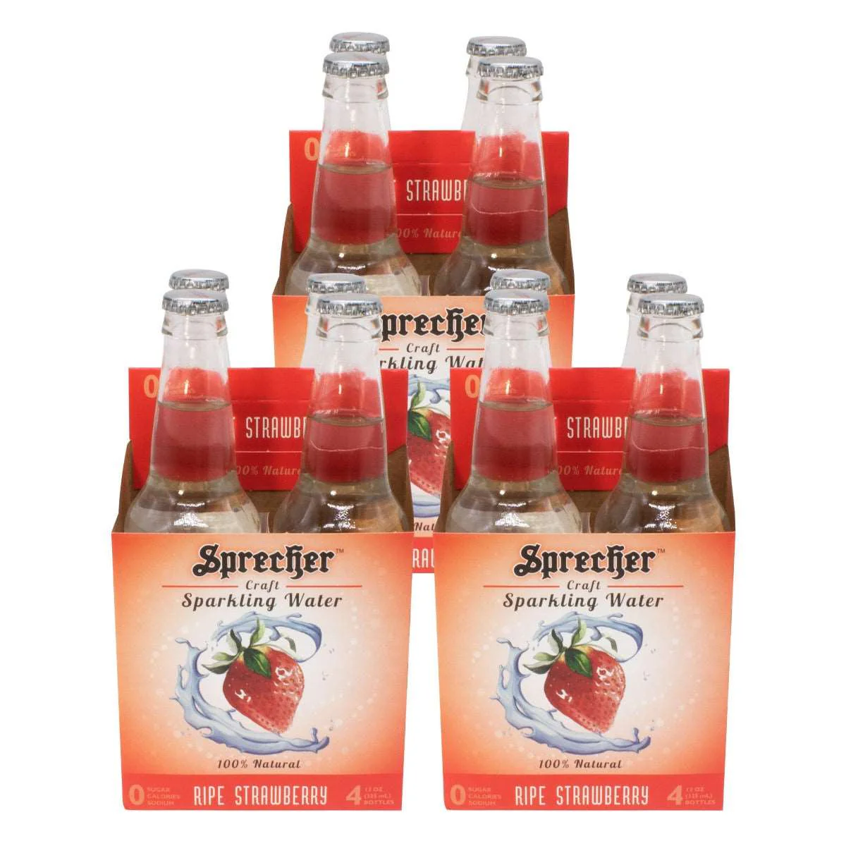Ripe Strawberry Sparkling Water - Image 3