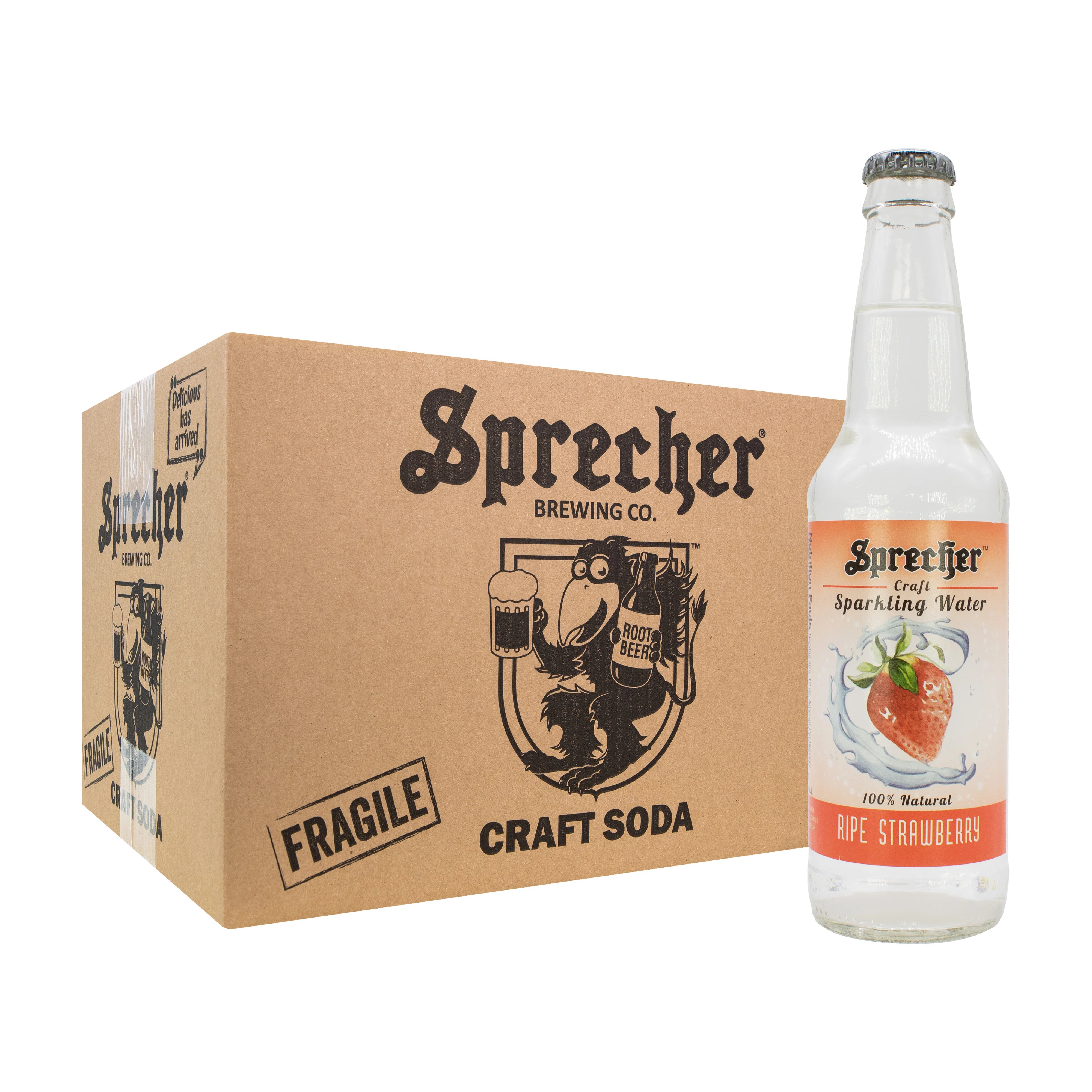 Ripe Strawberry Sparkling Water - Image 8